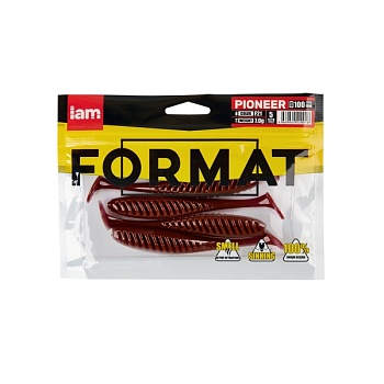 Силиконовая приманка FORMAT PIONEER 100mm F21