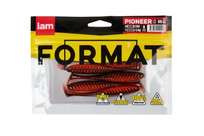 Силиконовая приманка FORMAT PIONEER 88mm F09