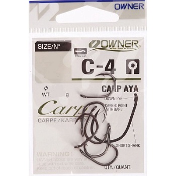 Крючок одинарный Owner 50924 № 8