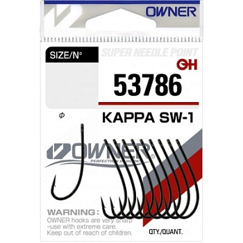 Крючок одинарный Owner 53786 № 6