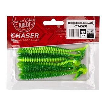 Силиконовая приманка AKKOI CHASER 88mm SC17