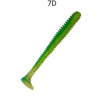 Силикон. приманки Crazy Fish Vibro Worm 5  80-120-7d-6