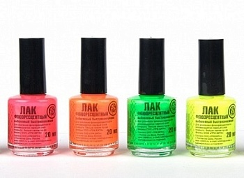 Лак флуоресцентный малиновый