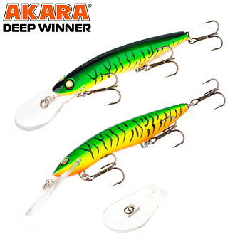 Воблер Akara Deep Winner 125F 24гр. А68