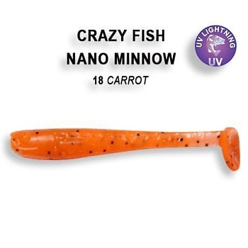 Силикон. приманки Crazy Fish NANO MINNOW 2.2  22-55-18-6 