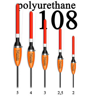 108  Поплавок из полиуретана  Wormix  4гр. (10шт.)