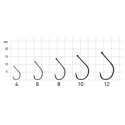 Крючки Saikyo KH-10014 Maruseigo BN № 10 (10шт.)