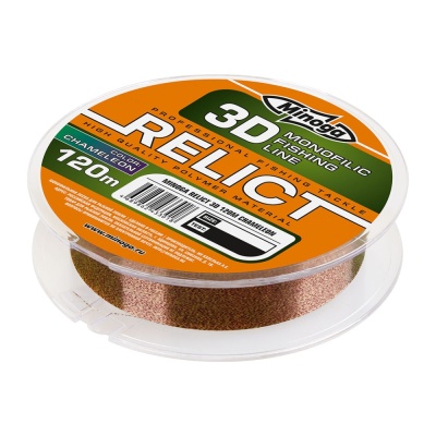 Монофильная леска Minoga Relict 3D Chameleon 120m d 0.45mm