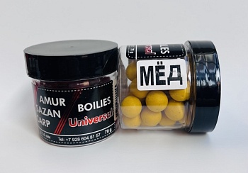 Бойлы универсал 14мм не оснащенные(мед)