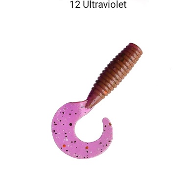 Силикон. приманки Crazy Fish ANGRY SPIN 4" 83-100-12-6