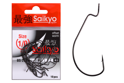 Крючки Saikyo BS-2315 BN № 1/0 (10шт.)