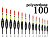 100  Поплавок из полиуретана  Wormix  1.5гр. (10шт.)