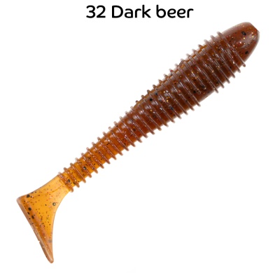 Силикон. приманки Crazy Fish Vibro Fat 4  14-100-32-6