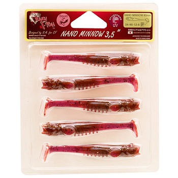 Силикон. приманки Crazy Fish NANO MINNOW 3.5  54-90-12-6