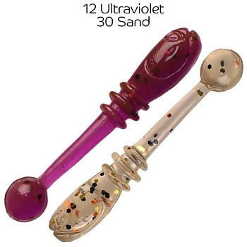 Силикон. приманки Crazy Fish WHITEBAIT 1.2" 84-30-12/30-6