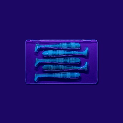 Силикон. приманки Crazy Fish Vibro Worm 3.  11-75-3d-6