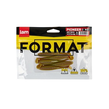 Силиконовая приманка FORMAT PIONEER 74mm F22