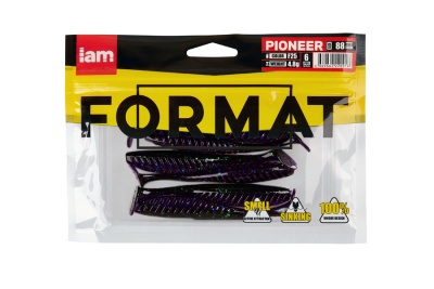 Силиконовая приманка FORMAT PIONEER 88mm F25