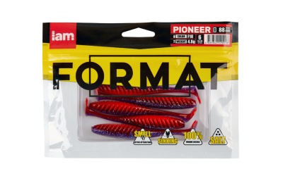 Силиконовая приманка FORMAT PIONEER 88mm F18