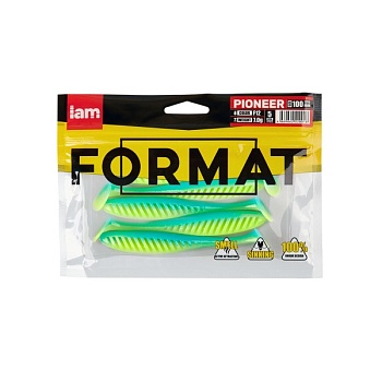 Силиконовая приманка FORMAT PIONEER 100mm F12