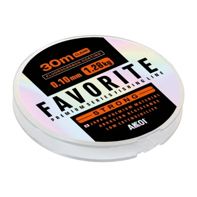Леска AKKOI FAVORITE STRONG 30m 0.10mm