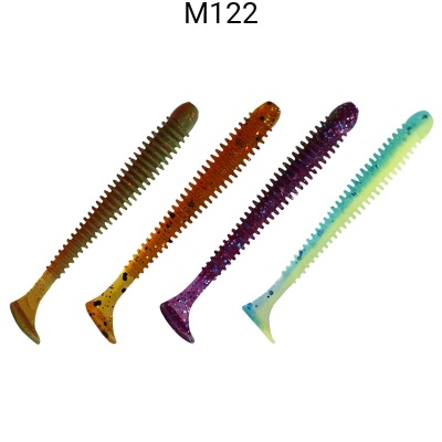 Силикон. приманки Crazy Fish Vibro Worm 2.5  81-65-M122-6