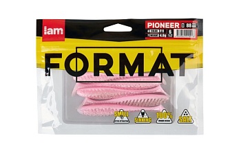 Силиконовая приманка FORMAT PIONEER 88mm F11