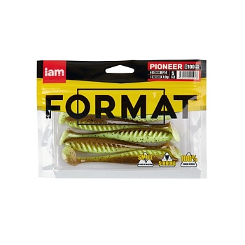 Силиконовая приманка FORMAT PIONEER 100mm F14
