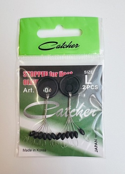 Стопор для поплавка Catcher № 0604 (12шт.размер L)