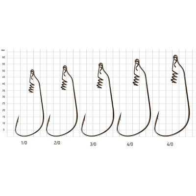 Крючки Saikyo BS-2435 BN № 5/0 (5шт.)