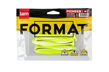 Силиконовая приманка FORMAT PIONEER 88mm F30