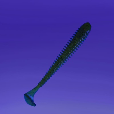 Силикон. приманки Crazy Fish Vibro Worm 4.  75-100-1-6