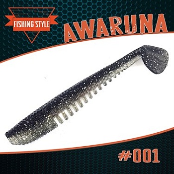 AWARUNA  3" (75 мм)уп.9 шт.#001 Black