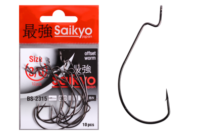 Крючки Saikyo BS-2315 BN № 3/0 (10шт.)