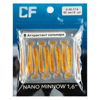 Силикон. приманки Crazy Fish NANO MINNOW   6-40-17-6 