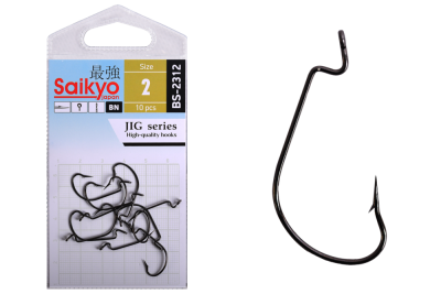Крючки Saikyo BS-2312 BN № 2 (10шт.)