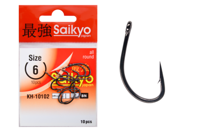 Крючки Saikyo KH-10102 BIG CARP BN № 6 (10шт.)