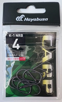Крючки HAYABUSA К-1 NRB  №4