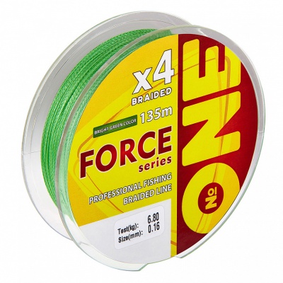 Плетеный шнур №ONE FORCE X4-135 d0.24