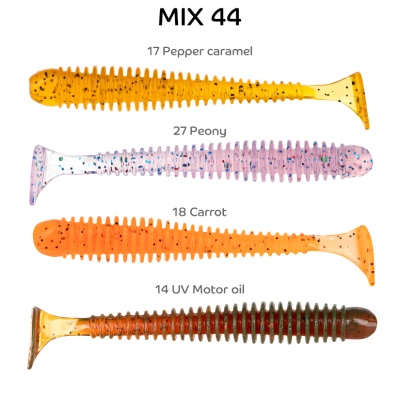 Силикон. приманки Crazy Fish Vibro Worm 2  3-50-M44-6