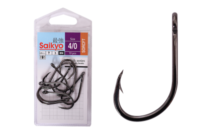 Крючки Saikyo Cat Fish FT № 4/0 (10 шт)