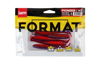 Силиконовая приманка FORMAT PIONEER 88mm F18