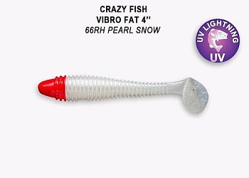 Силикон. приманки Crazy Fish Vibro Fat 4  14-100-66RH-6