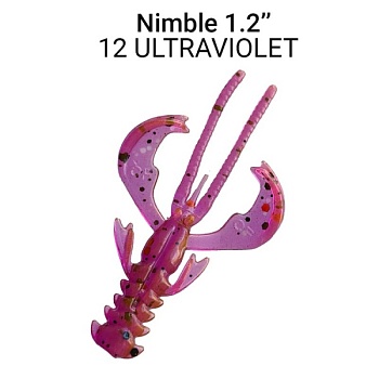 Силикон. приманки Crazy Fish Nimble 1.6  49-40-12-6