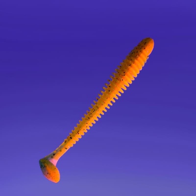 Силикон. приманки Crazy Fish Vibro Worm 4.  75-100-5d-6