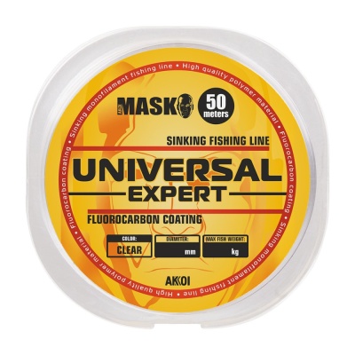 Леска AKKOI MASK UNIVERSAL EXPERT 50m clear 0.16mm