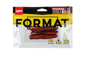 Силиконовая приманка FORMAT PIONEER 74mm F09