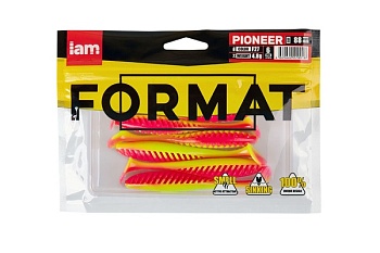Силиконовая приманка FORMAT PIONEER 88mm F27
