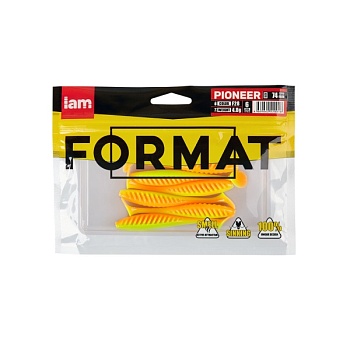 Силиконовая приманка FORMAT PIONEER 74mm F28