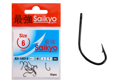 Крючки Saikyo KH-10014 Maruseigo BN № 6 (10шт.)
